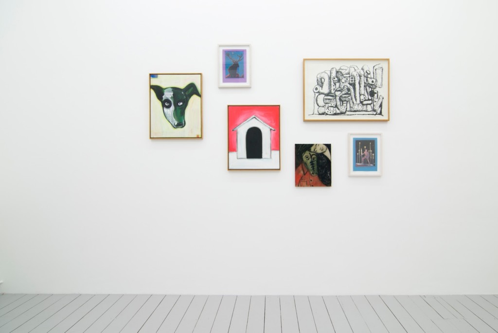 Helmut Middendorf, Werner Büttner, Philip Guston, Sanya Kantarovsky